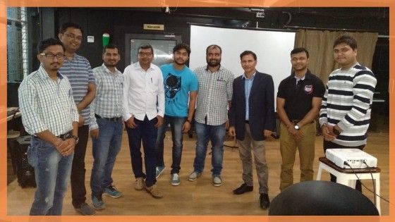 StartupTalky meetup at Innov8 coworking space