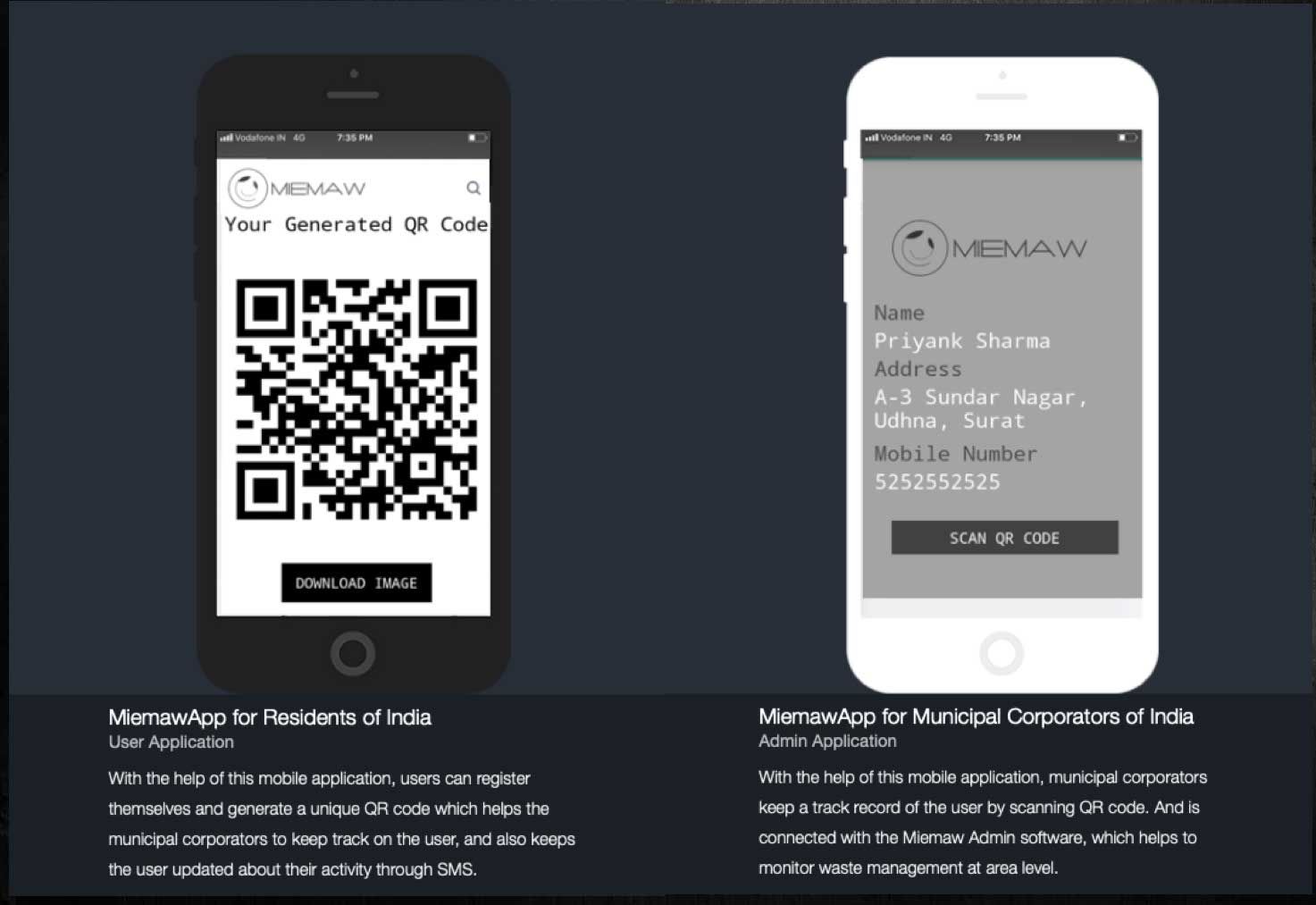 Miemaw moblie app images