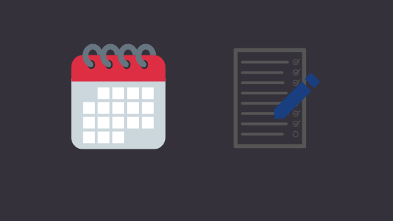 Plan the month ahead