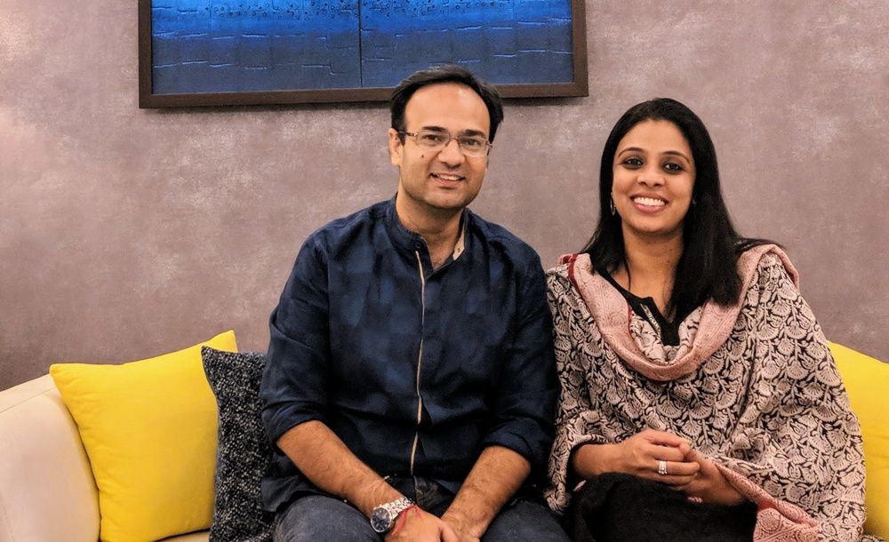 Dev Vig and Akshata Vig, founders of De Space