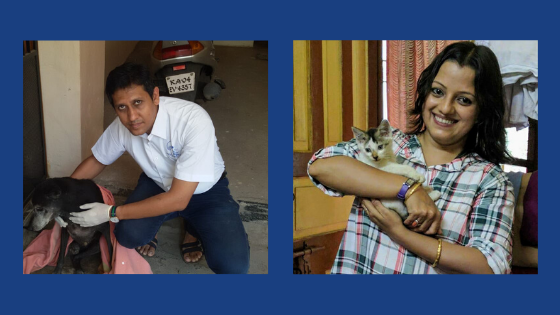 Sujit Paul & Rosie Paul, founders of Woofwoofnow