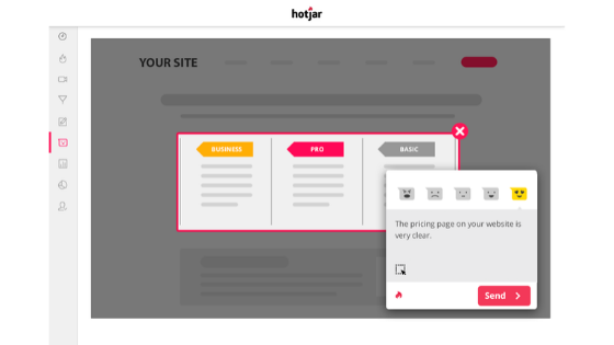 Hotjar tool