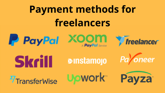 Payment ways for freelancers