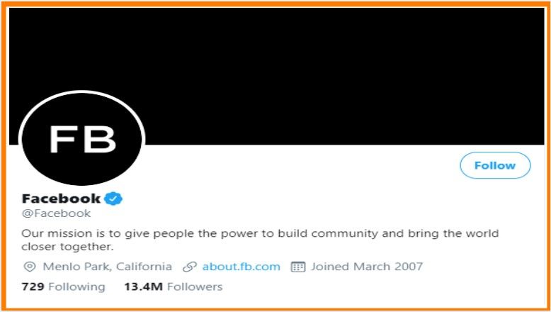 Facebook changed their logo to honor black lives matter movement_Startuptalky