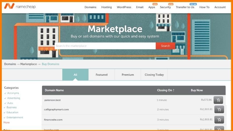 Namecheap - Buy or Sell Domains Quickly