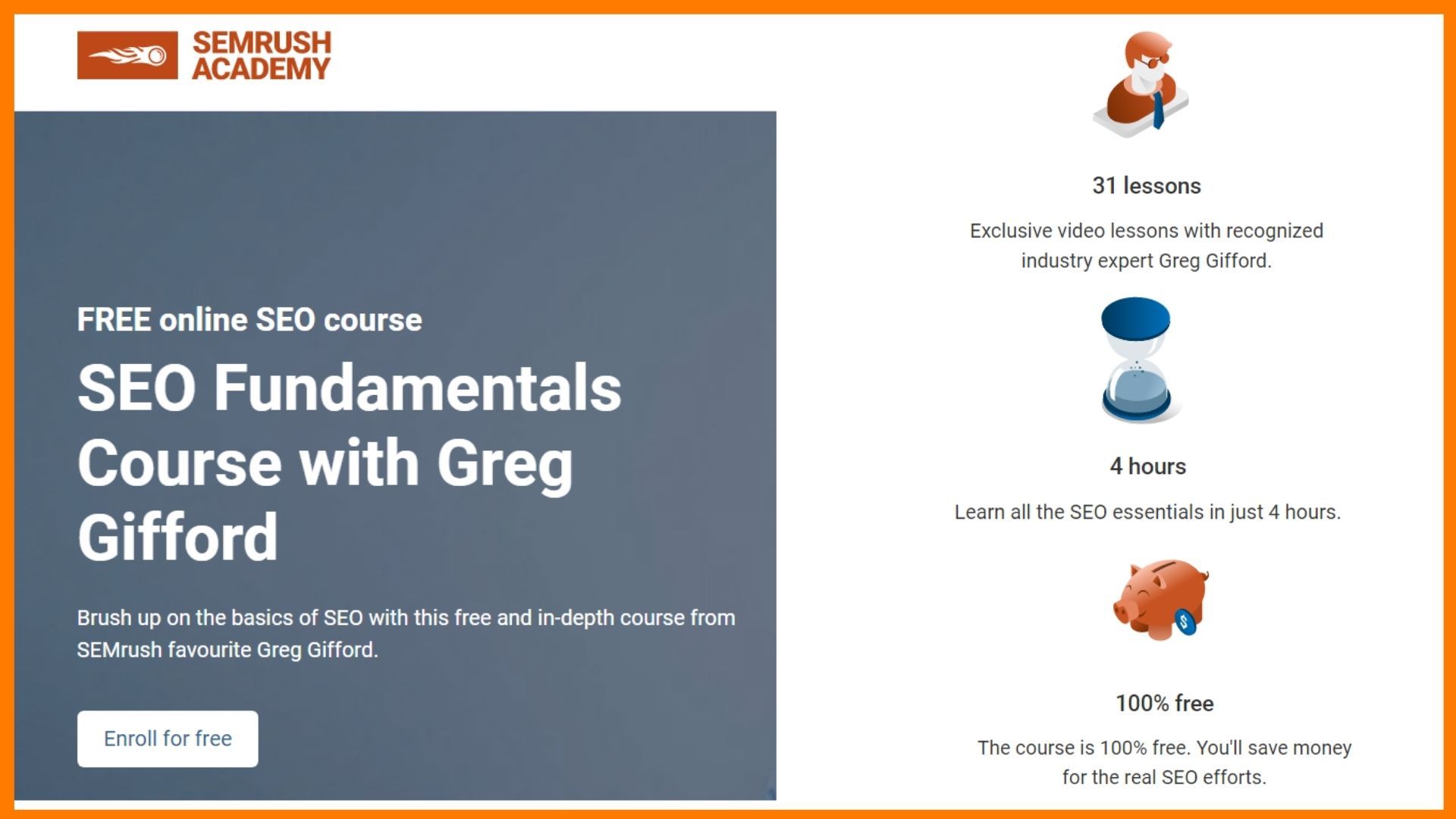 SEMrush SEO Training