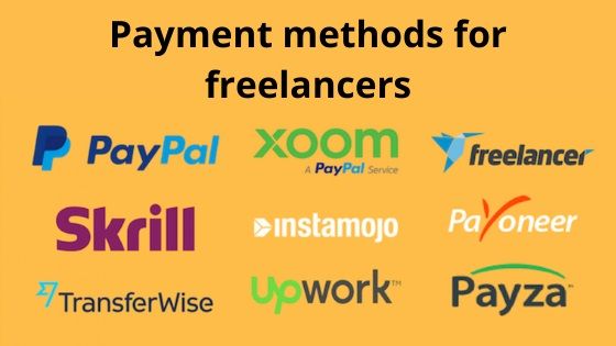 Payment ways for freelancers