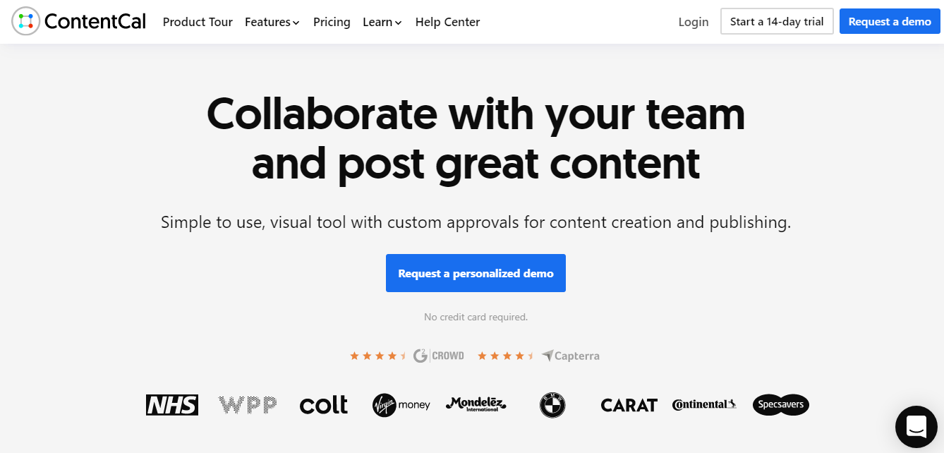 ContentCal Social Media Calendar Manager