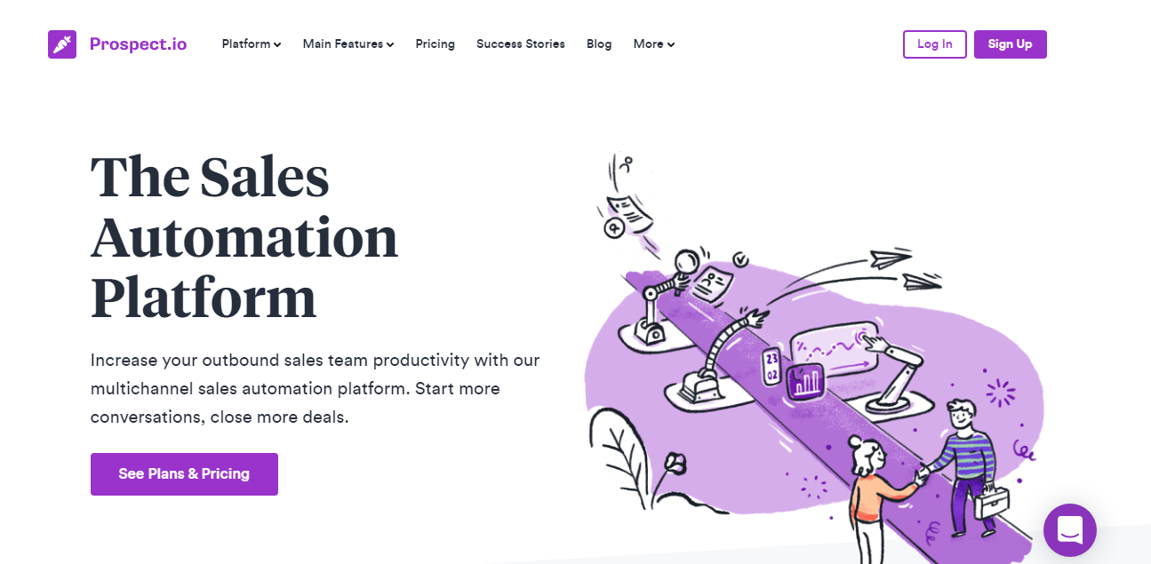 Prospect.io Sales Prospecting Tool