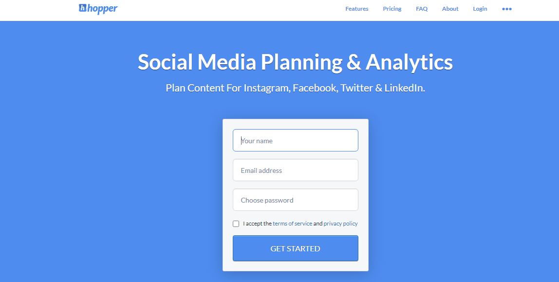 Hopper HQ Social Media Scheduling Tool