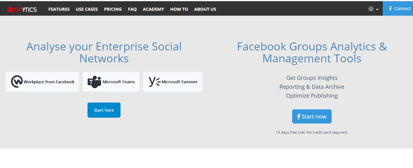 Grytics Facebook Group Management