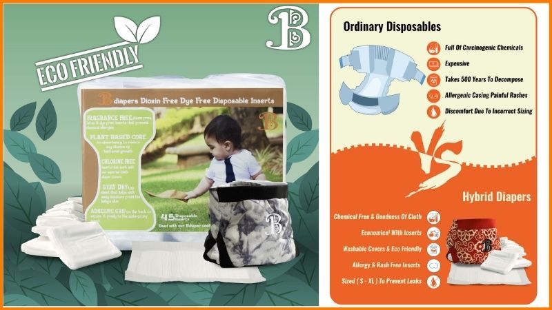 Ecofriendly Bdiapers