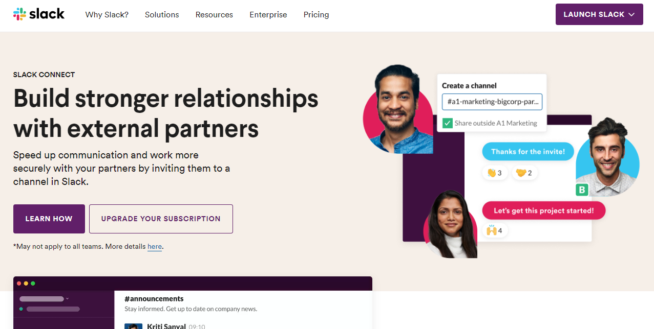 Slack Communications Platform