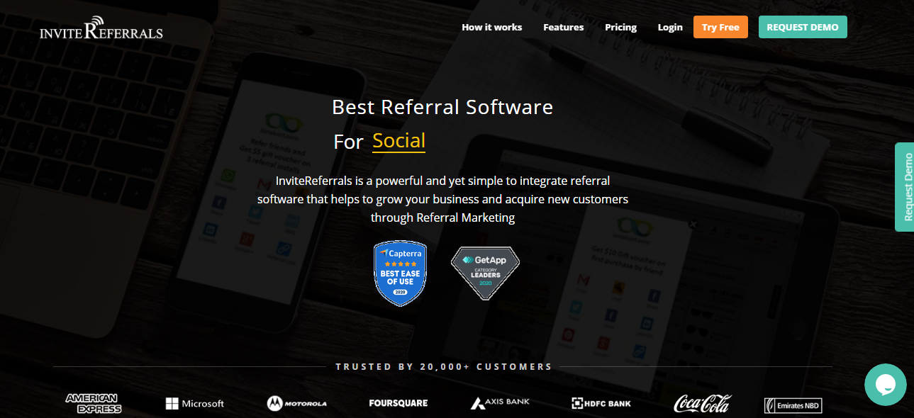 Invite Referrals