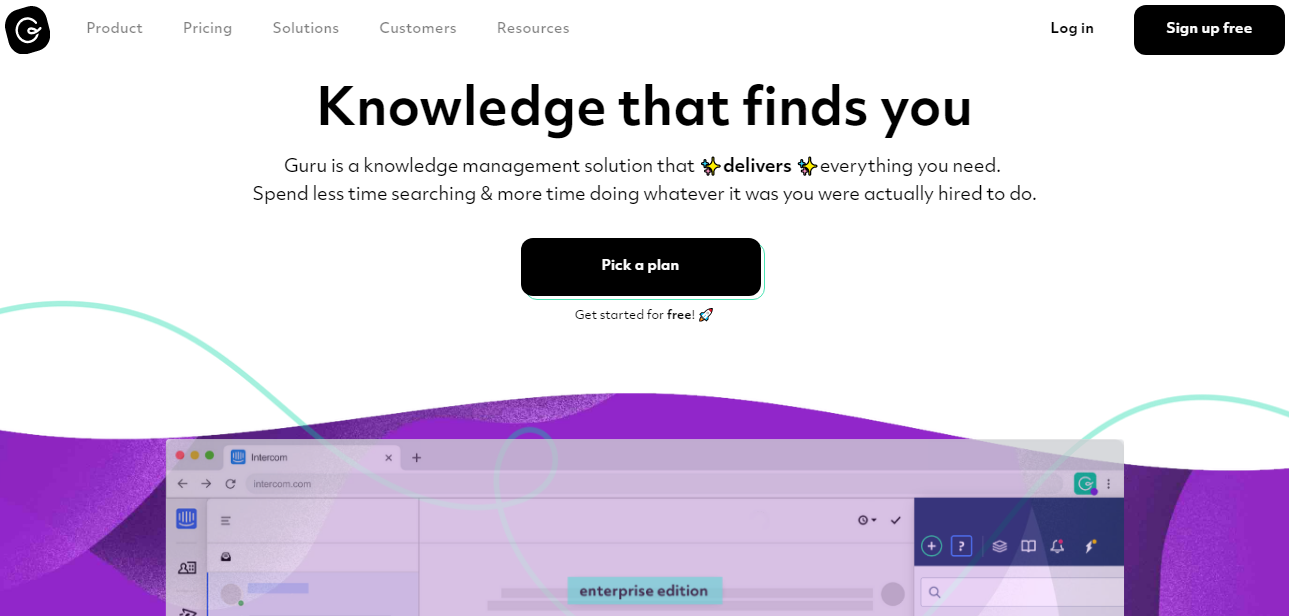 Guru Knowledge Management
