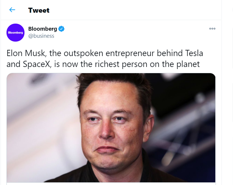 World Richest Person