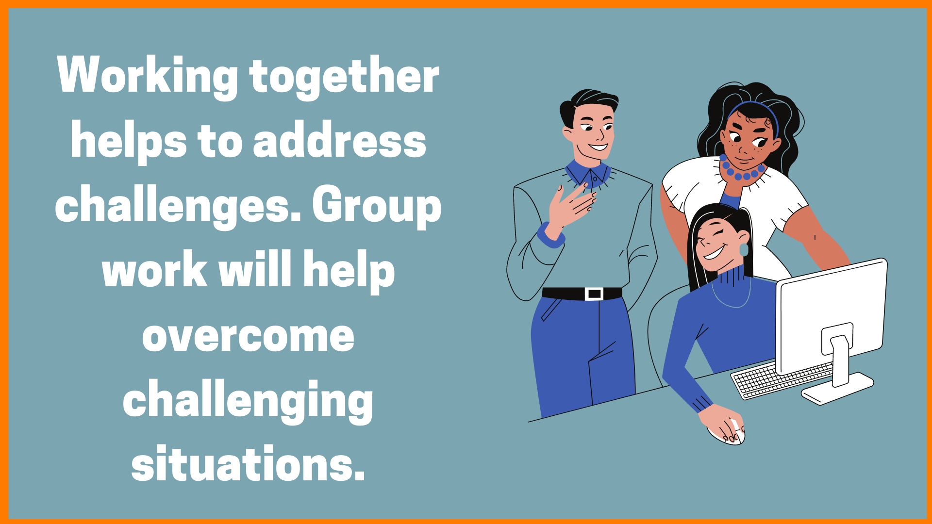 Working as a Team Solves Problem Faster