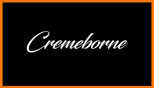 Cremeborne Ice Cream Logo