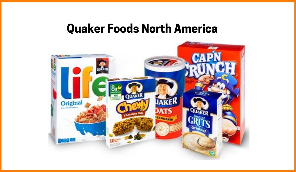 Products of Quaker foods North America