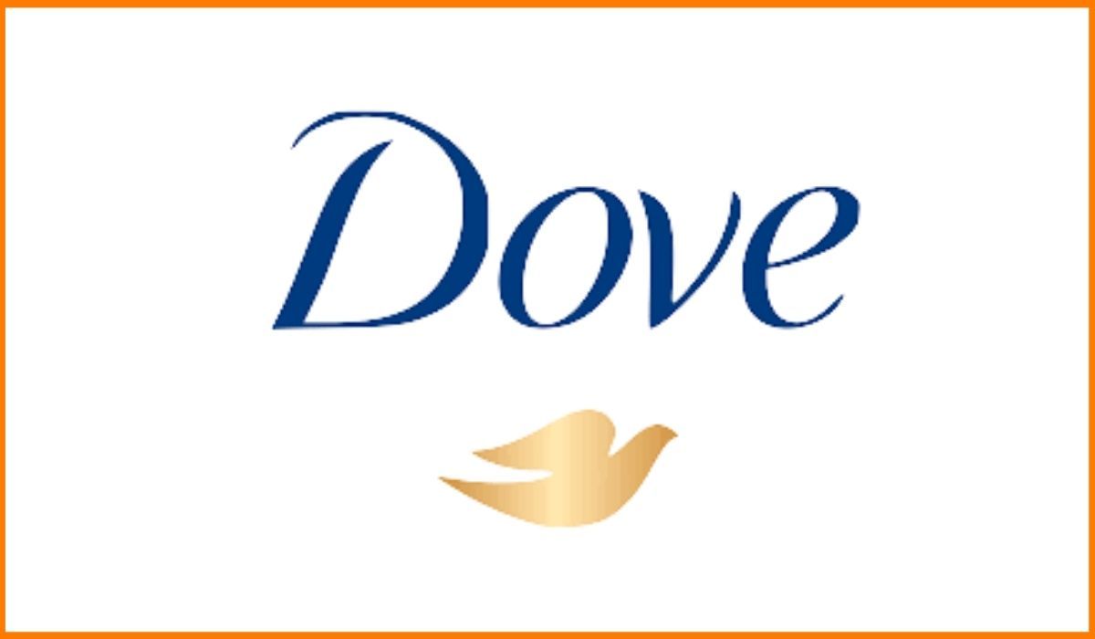 The logo of dove
