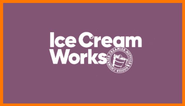 Ice Cream Works Ice Cream Logo