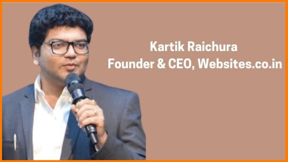 Kartik Raichura, Founder & CEO of Websites.co.in