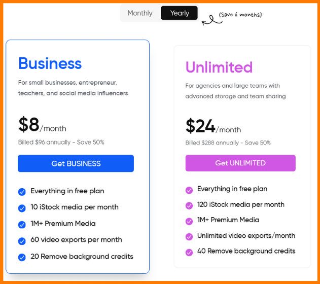 Invideo Pricing