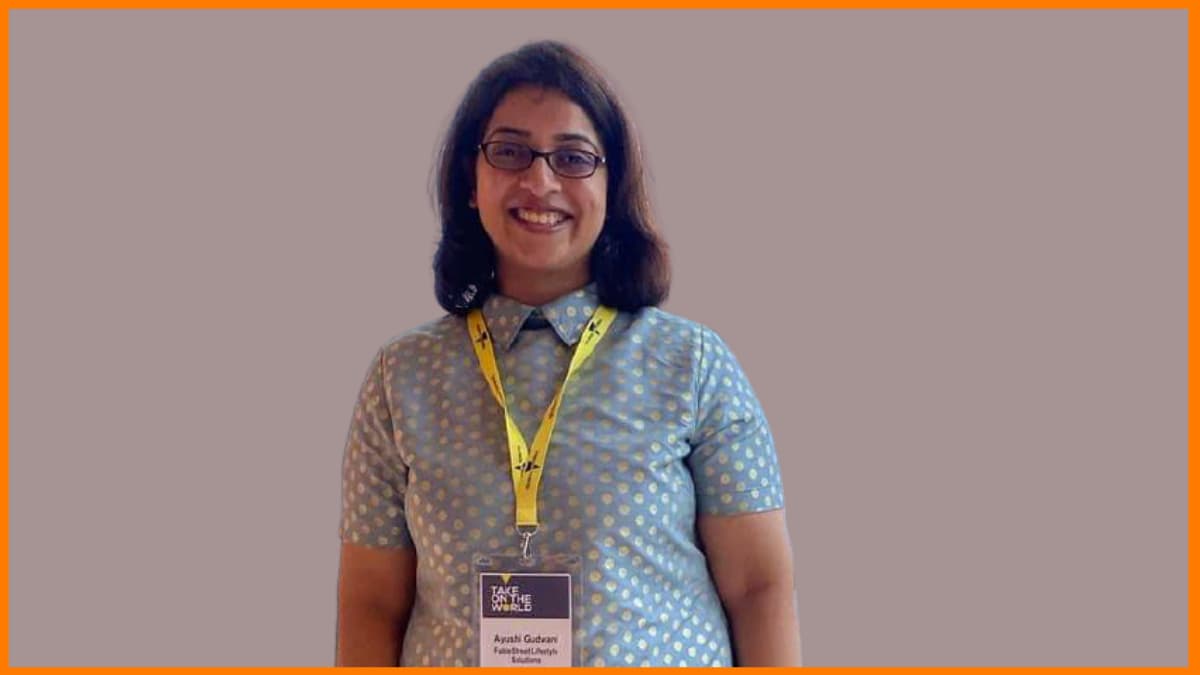 Ayushi Gudwani Participating In An Event