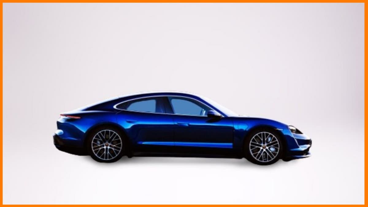Porsche Taycan is an all-electric car