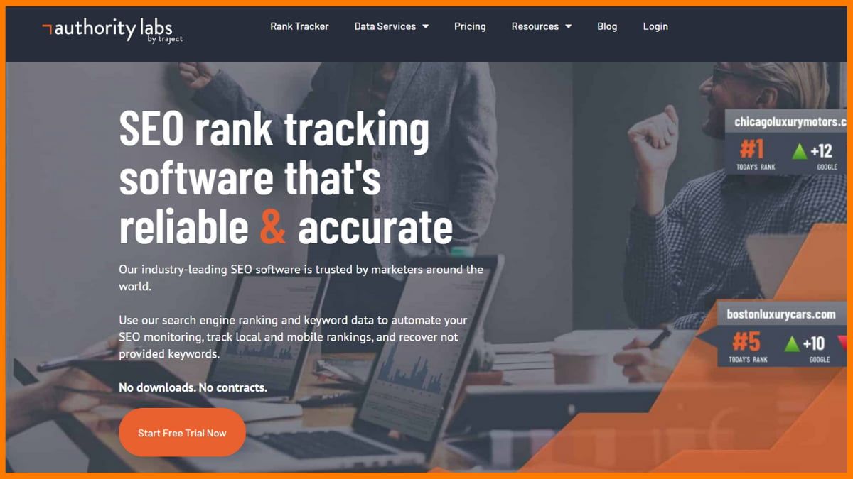 Authority Labs Website