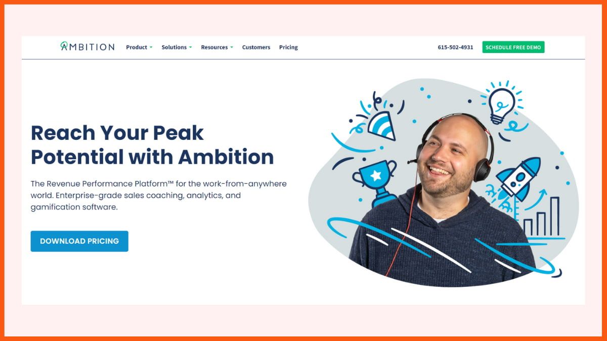 Ambition - Best Sales Management Tools