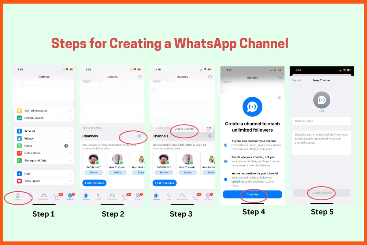 Creating a WhatsApp Channel