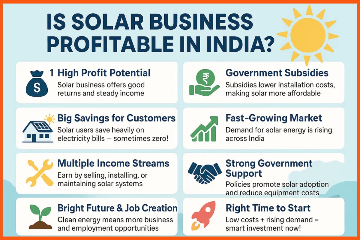 Is Solar Business Profitable in India