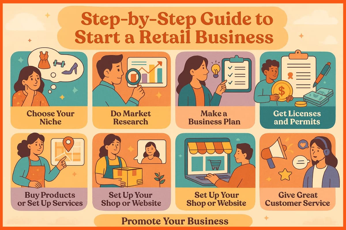 Step-by-Step Guide to Start a Retail Business