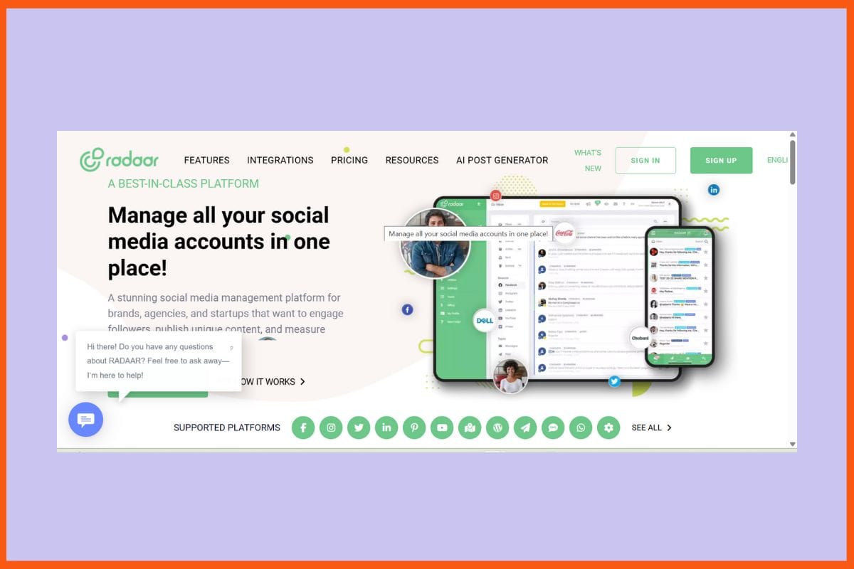 Radaar.io  - Best AI Instagram Post Generators