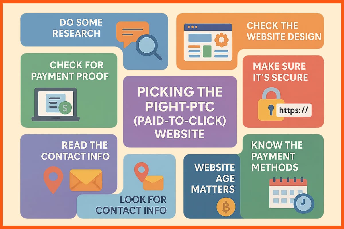 How to Choose a Trustworthy PTC Website