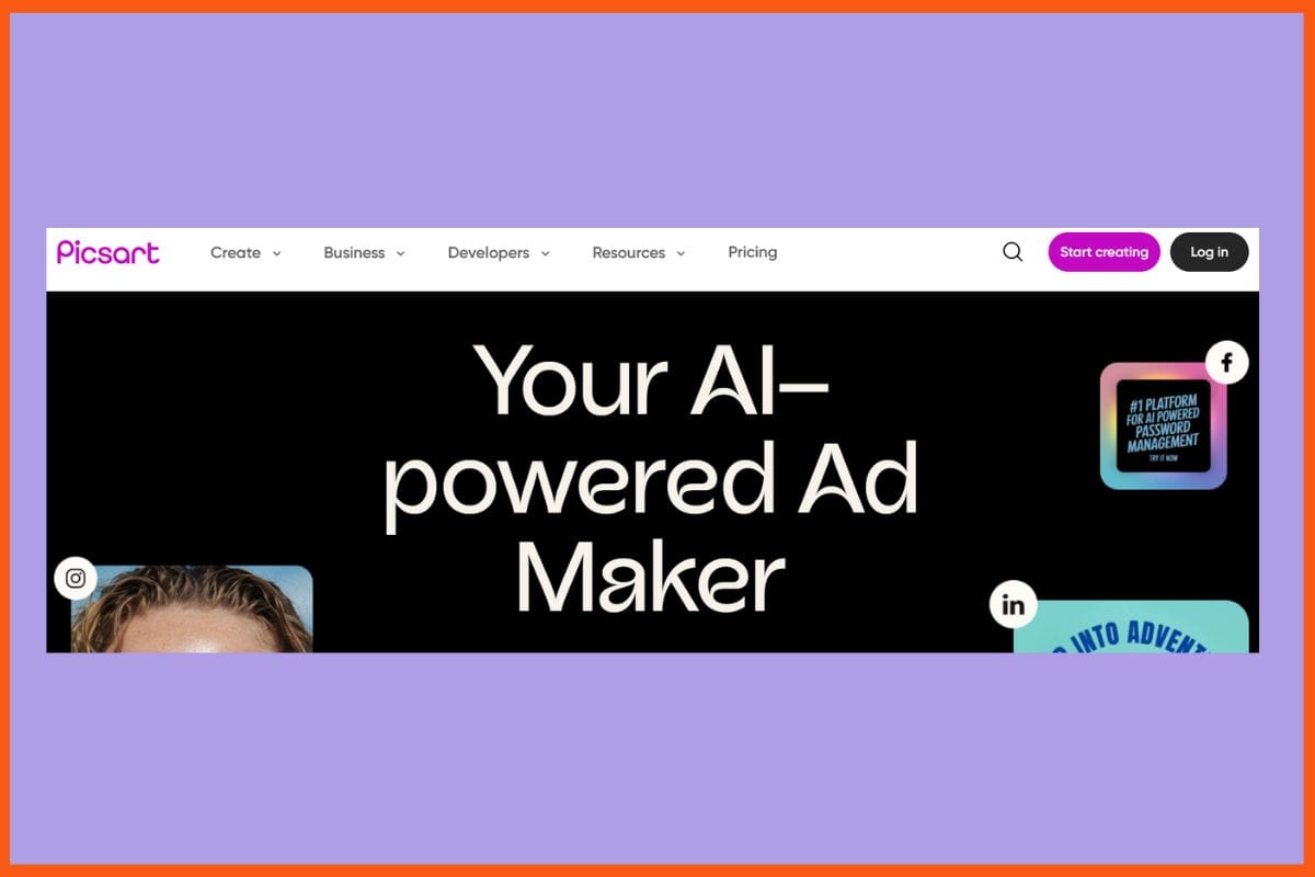 AdMaker by PicsArt - Best AI Ad Generators for Automated, High-Converting Campaigns