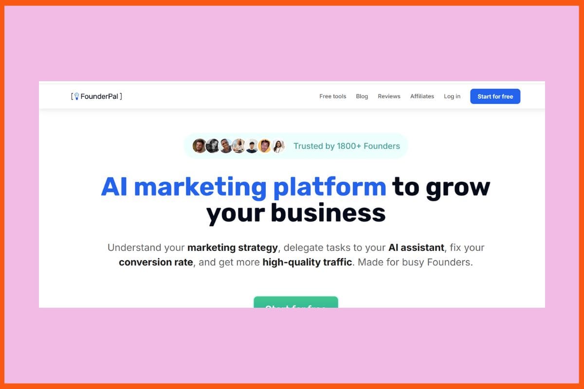 FounderPal's - Best AI Business Idea Validation Tools
