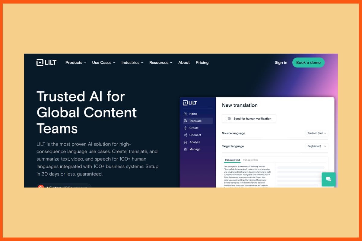 Lilt - Top AI Translation Tools