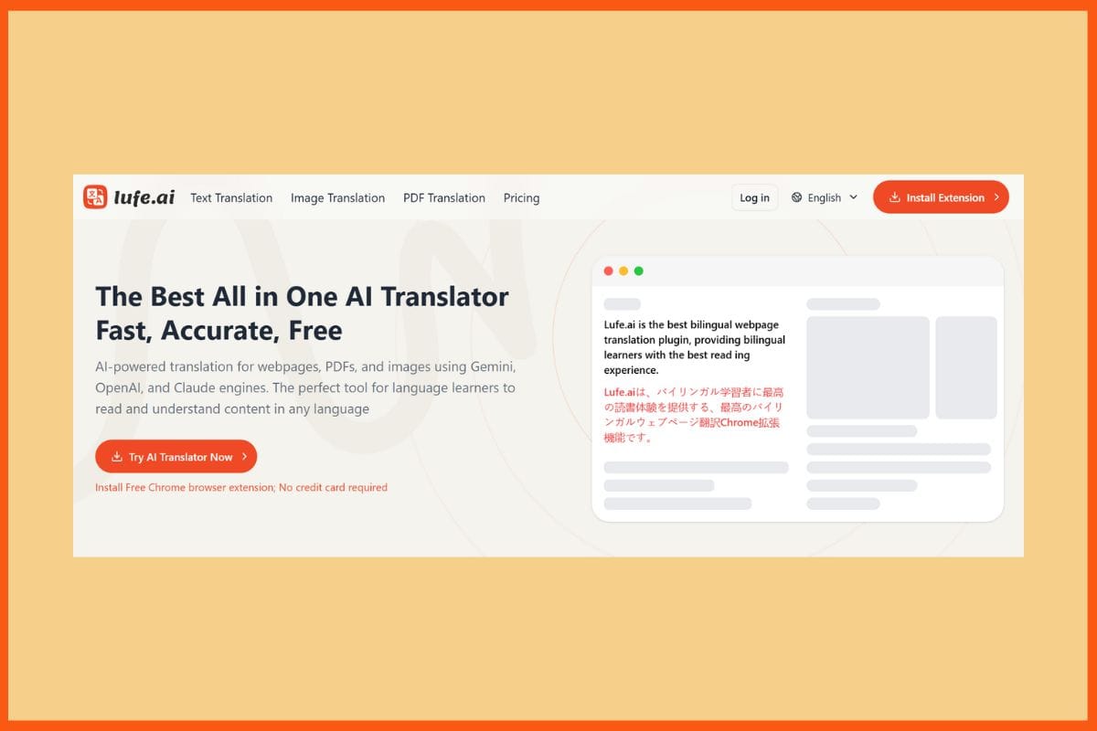 Lufe.AI - Top AI Translation Tools
