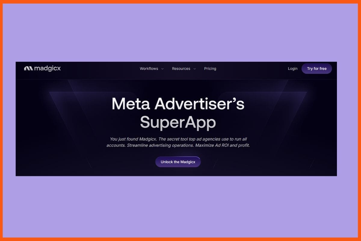 Madgicx - Best AI Ad Generators for Automated, High-Converting Campaigns