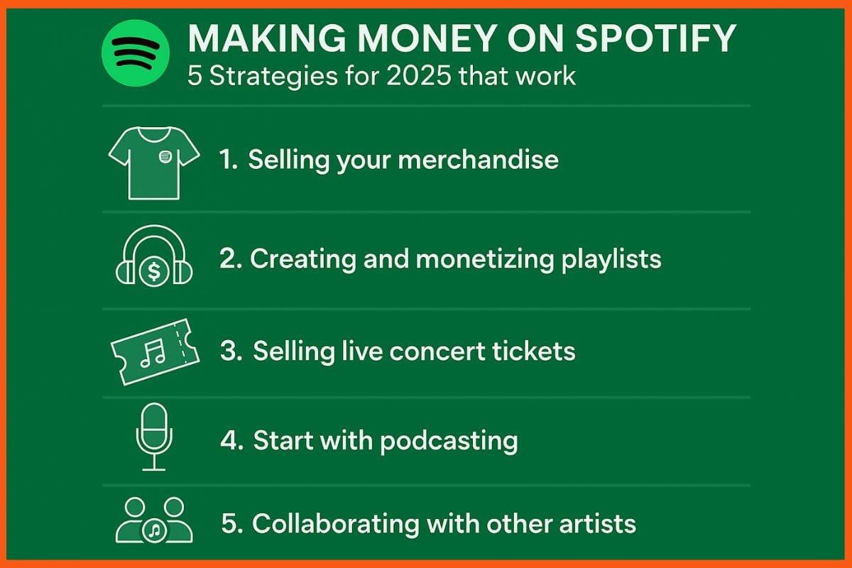 Making money on Spotify