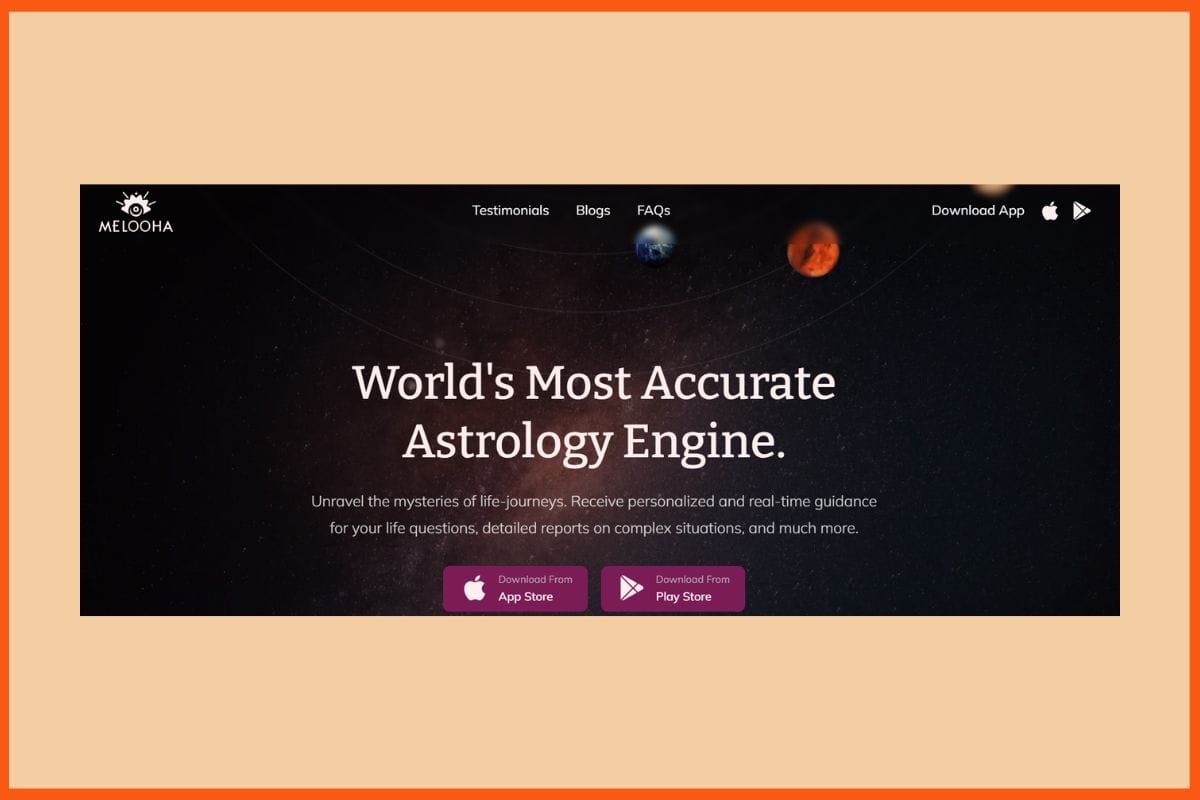 Melooha - Best AI tools for Astrology