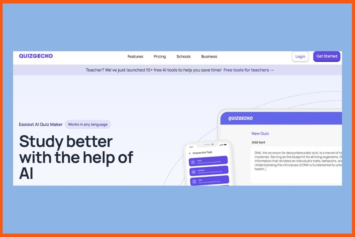 Quizgecko - Best AI Quiz Generators and Exam Test Makers