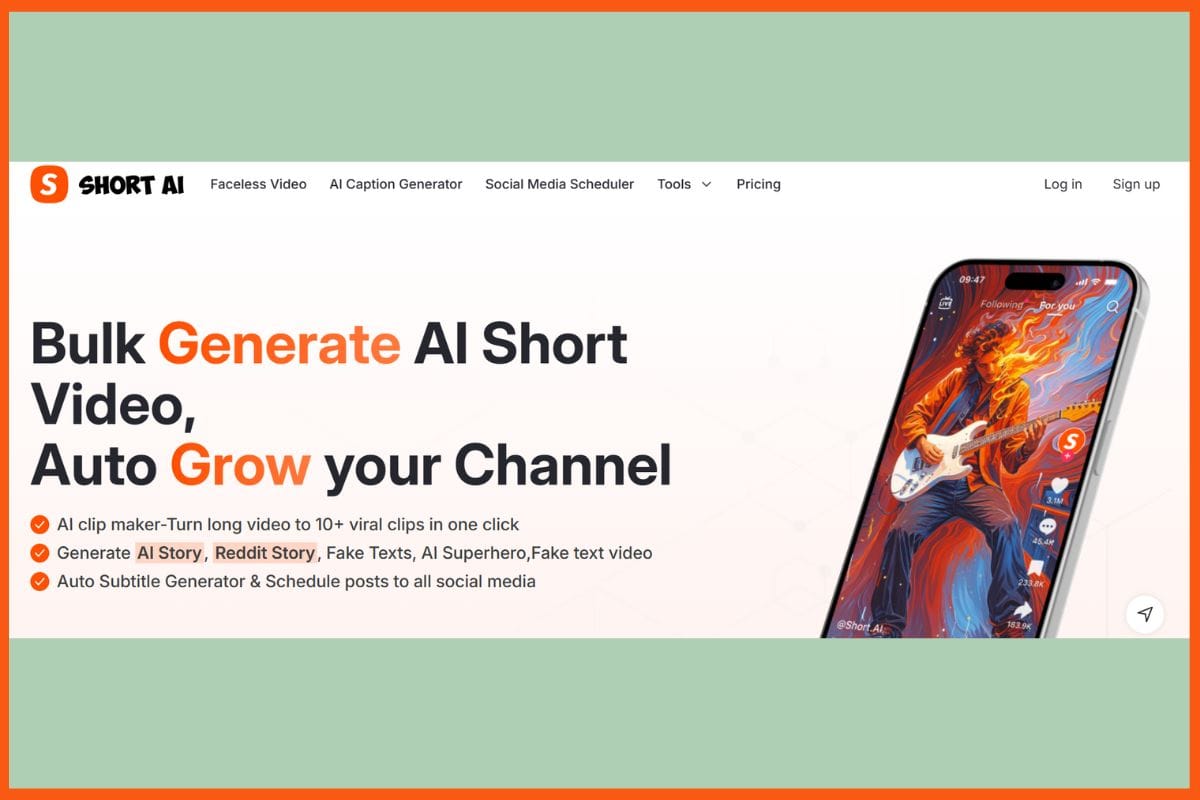 Short AI - Best AI Tools to Turn Long Videos into Viral YouTube Shorts
