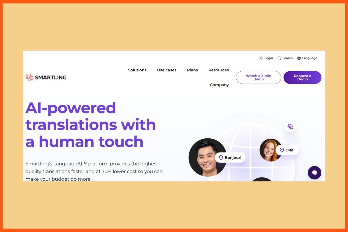 Smartling sets - Top AI Translation Tools