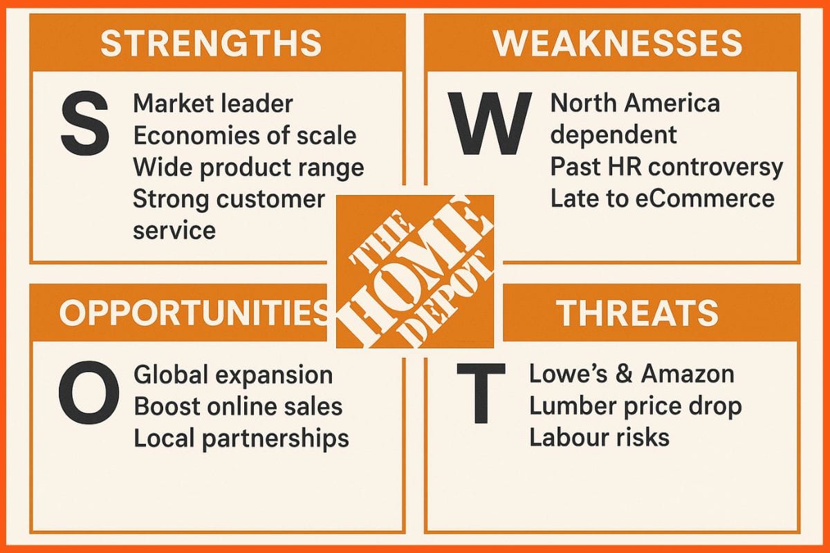 SWOT Analysis of The Home Depot
