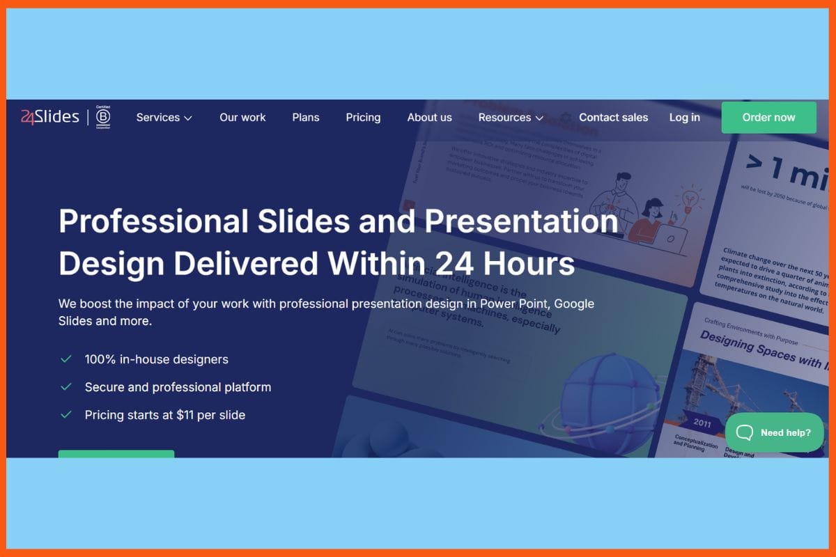 24Slides - 10 Best Websites for Professional PowerPoint Templates