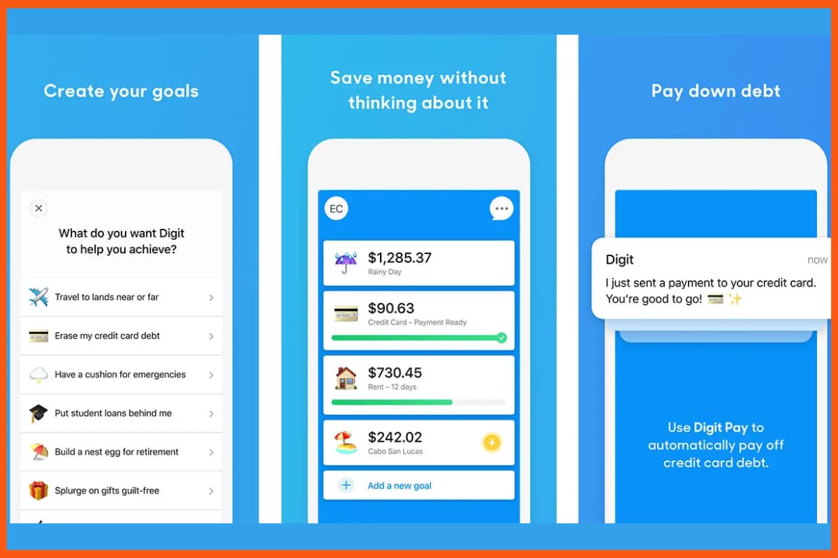 Daily Money Saving App - Digit