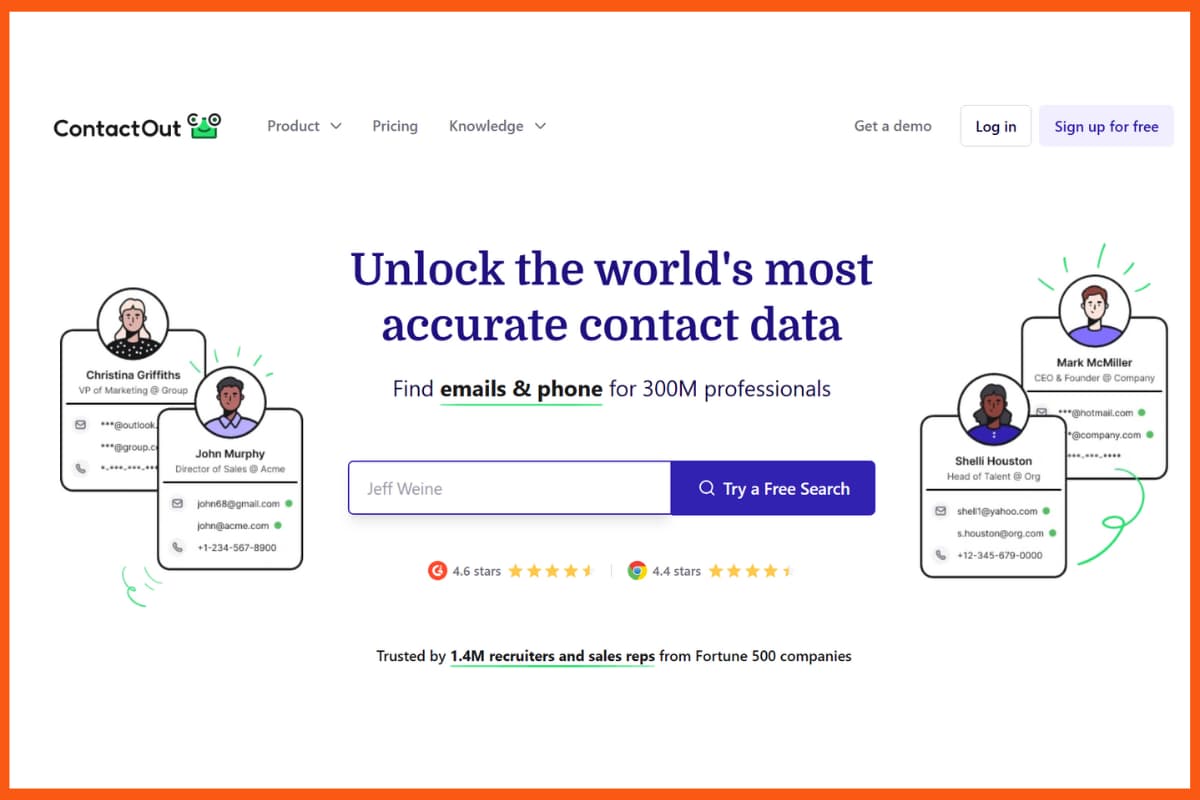 Top Email Lookout Tools - ContactOut